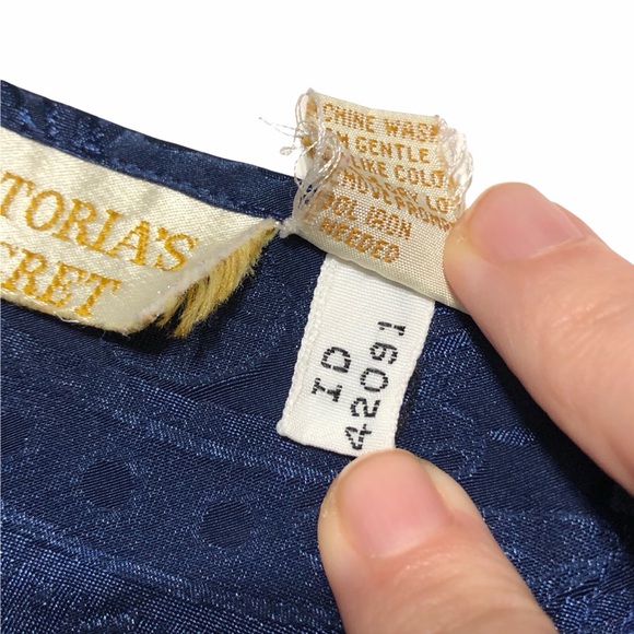 Vintage Victoria’s Secret Satin Brocade Gown - Picture 9 of 14